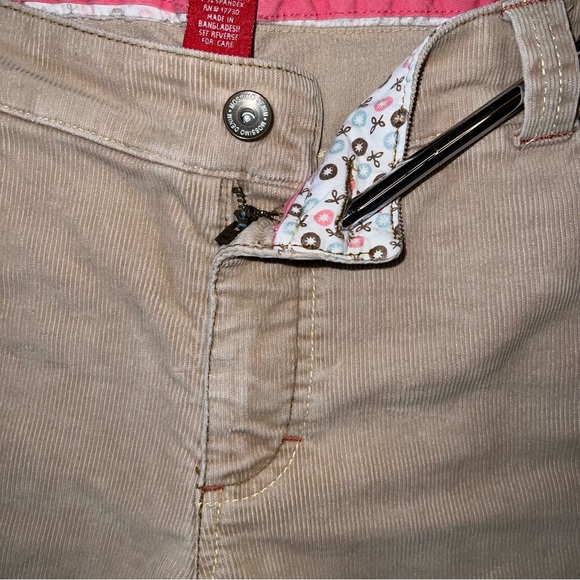 Mossimo Tan Corduroy Flare Pants - Picture 5 of 8
